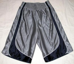 Men&#39;s Dark Silver &amp; Navy Polyester Shorts Adult Small Champs Sports - £10.43 GBP