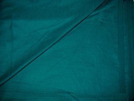 SHINY TURQUOISE Textured Rayon Polyester Fabric 64&quot; wide Units $5 per yard - £0.97 GBP