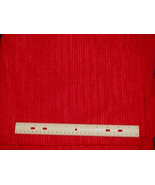 RED SHINY STRIPED Polyester Single Knit Fabric 62&quot; wide units $5 per yd - $23.51 MXN