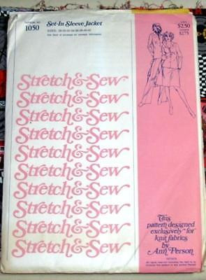 Stretch & SEW LADIES JACKET Pattern 1050 New & Uncut Sizes 28 - 42 - £6.37 GBP