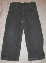 Toddler Charcoal Grey Denim Jeans Pants Size 3T - £2.38 GBP