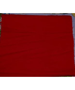 SOLID RED Cotton Quilt Fabric Remnant 38&quot; wide - €0,64 EUR