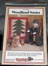 Woodland Santa By Donna Gallagher #865 1988 New Doll Quilt &amp; Toy Sack - £3.18 GBP