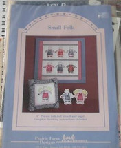 Small Folk Wallhanging Quilt Or Pillow New Pattern Prairie Farms Designs - £7.81 GBP