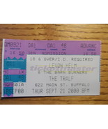 LEVON HELM &amp; THE BARN BURNERS 2000 TICKET STUB THE TRALF BUFFALO NY THE ... - £6.64 GBP