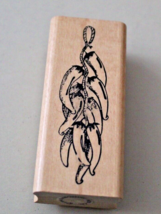 Chili Peppers Wooden Rubber Stamp 1990 Embossing Arts - £9.77 GBP