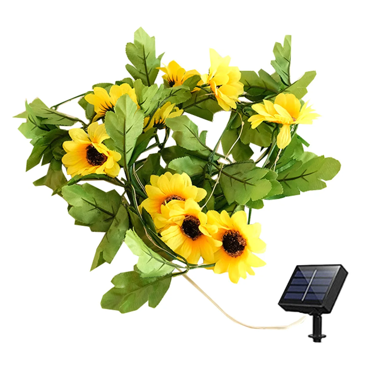 Simulation flower Solar String Lights Garden Decoration LED  Flower Gars Light W - £58.96 GBP