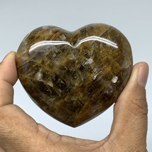 200.4g,2.4&quot;x2.8&quot;x1.2&quot; Natural Orange Quartz Heart Crystal Reiki Energy,B3442 - £10.38 GBP