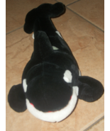 stuffed/plush animal Shamu the whale puppet with squeaker inside - $31.55 CAD