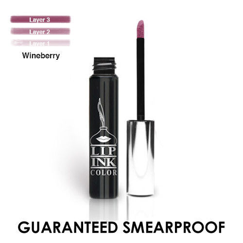 LIP INK Organic  Smearproof Liquid Lipstick - Wineberry