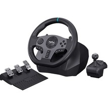 Racing Wheel Steering Wheel - V9 Driving Wheel 270/ 900 Degree Vibration Gaming  - $281.99