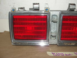 84 Chevy Caprice Rwd 4 Dr Left Driver Side Backup Reverse Tail Light Assembly - £110.43 GBP