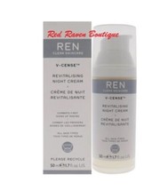 REN V-Cense Revitalising Revitalizing Night Cream Dry Skin 1.7 oz / 50 m... - £17.81 GBP