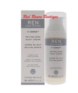 REN V-Cense Revitalising Revitalizing Night Cream Dry Skin 1.7 oz / 50 ml Boxed - $22.77
