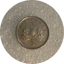 1992 UK 5 pence VF Nice Coin - $1.44