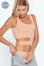 Suave Cut-out Seamless Pink Bodysuit - £15.18 GBP