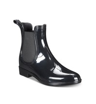 INC International Concepts Women&#39;s Raelynn Rain Boots Black Size 5M B4HP - £15.98 GBP