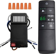 Universal Thermostatic Ceiling Fan Remote Control Kit Replacement For Ha... - $56.93