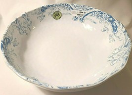 Michel Design Works Serveware ANTIQUE SCROLL Melamine Round Bistro Serving Bowl - $37.99