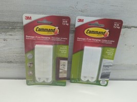 3m Command Large &amp; Small Picture Hanging Strips 2 packs   #17206-ES  - £8.53 GBP