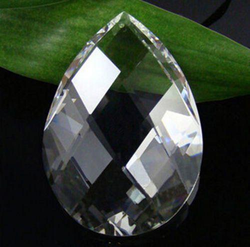 12PCS/Lot 38MM K9 Optical Clear Crystal Prism Ornament Suncatcher Lighting Decor - $7.93