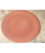 Rose Pink Fiesta Chop Plate Post 82 11.5 inches wide - £12.57 GBP