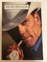 1994 Marlboro Reds Cigarettes Cowboy Vintage Print Ad Pa1 - £6.31 GBP