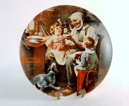 &quot;The Toy Maker&quot; ~ Rockwell Society Collector Plate by Knowles China Co, ... - £11.45 GBP