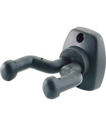 K&amp;M Deluxe Guitar Wall Mount with Thick Rubber Individual Swivel Arms - £35.05 GBP