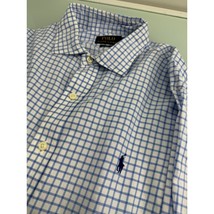Polo Ralph Lauren Men Shirt Spread Collar Long Sleeve Button Up Large L - £19.39 GBP