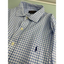 Polo Ralph Lauren Men Shirt Spread Collar Long Sleeve Button Up Large L - £19.11 GBP