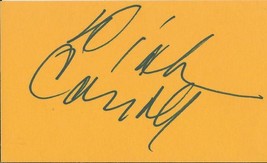 Diahann Carroll Signed Vintage 3x5 Index Card JSA B - $79.19