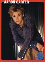 Aaron Carter - Singer - 11" x 8" Teen Magazine Pinup Mini Poster RIP   01 - $4.94