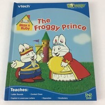 VTech Bugsby Reading System Max &amp; Ruby Froggy Prince Educational Book Ca... - £14.72 GBP