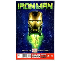 Iron Man #5 Marvel Comics 2013 NM- 1st Appearance Iron Man Space Armor IV - £3.90 GBP