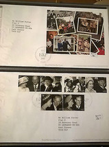 Diamond Wedding Queen First Day Cover Set Complete 16.10.2007 Tallent Ho... - £7.25 GBP