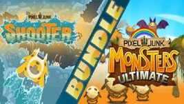 PixelJunk Shooter + Monsters Ultimate Bundle PC Steam Code NEW Download Fast - £6.44 GBP
