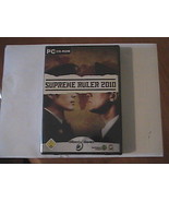 Supreme Ruler 2010 NEW Case &amp; Manual in German/Deutsch Game in English P... - £5.53 GBP