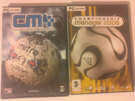 Championship Manager 4 2006 Bundle Lot PC CD-Rom VGC Complete - £5.49 GBP