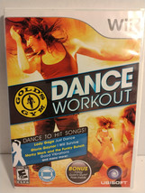 Nintendo Wii Gold&#39;s Gym Dance Workout 2010 CIB Complete Tested - £7.85 GBP