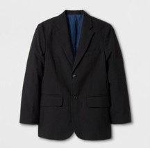 Cat &amp; Jack Boys 2 Button Suit Coat with Flap Pockets Size 8 Color Black - $18.50
