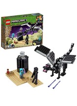 LEGO Minecraft The End Battle 21151 Ender Dragon Building Kit includes Dragon (a - £93.25 GBP