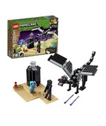 LEGO Minecraft The End Battle 21151 Ender Dragon Building Kit includes D... - £91.66 GBP
