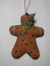 OR302 - 3D Punched Gingerbread Man - £1.55 GBP