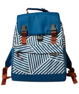 CleverMade Insulated 18 Can Leakproof Blue Stripe Cooler Backpack  - NWT - $27.05 CAD
