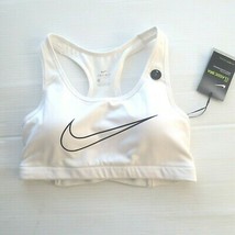 Nike Women Classic Padded Support Bra - AT4288 - White 100 - Size XS -  NWT - £17.25 GBP
