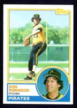 Pittsburgh Pirates Don Robinson 1983 Topps Baseball Card #44 nr mt ! - £0.39 GBP