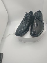Florsheim Mens Tux Cap Ox Black Oxford Dress Shoe Size 12 EEE Wedding Shoes - £59.63 GBP
