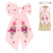   Christmas Nutcracker Bow Barrette Hair Clip - €30,73 EUR