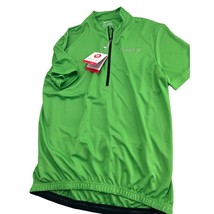 Spotti Cycling Jersey Men Bicycle Shirt Short Sleeve Green XXL 2XL New NWT - £15.66 GBP